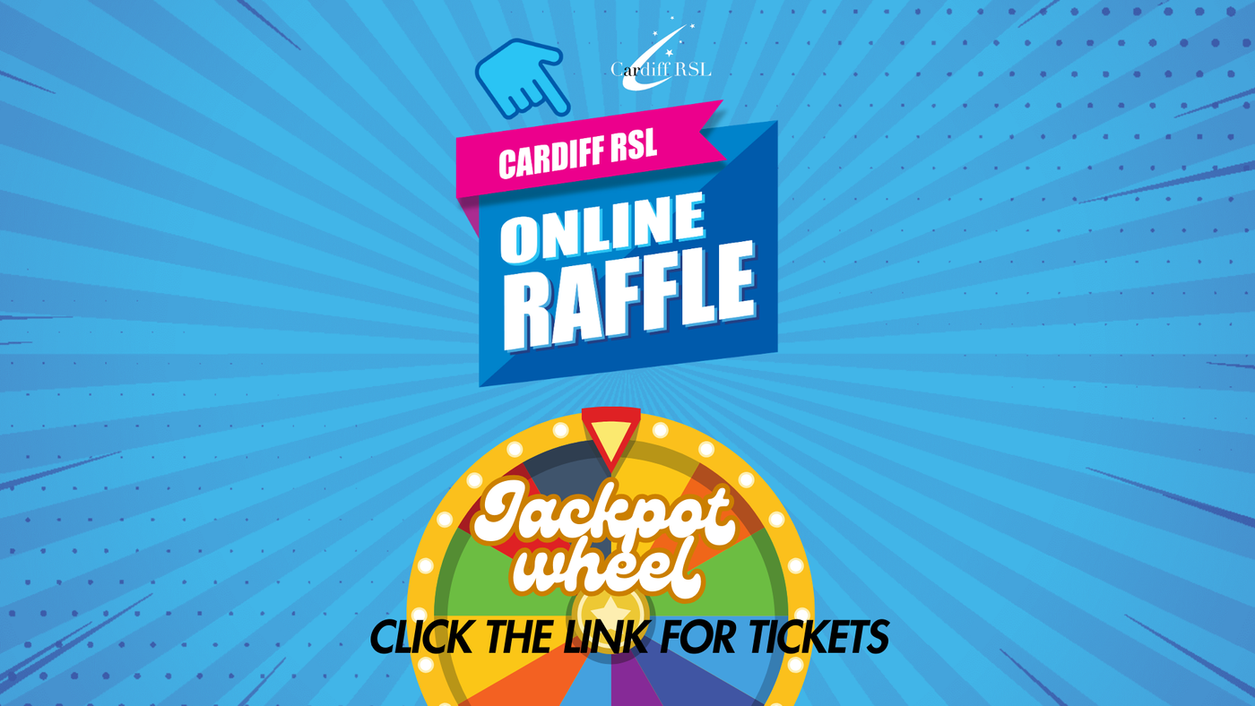 Carddiff Club Raffles RaffleTix | Cardiff RSL Online Raffle #246 + $550 Jackpot