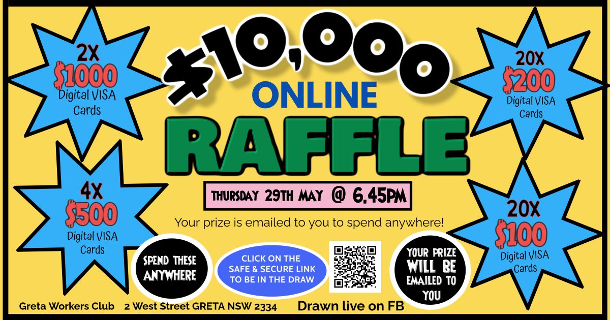 May Raffle RaffleTix | May Online Raffle