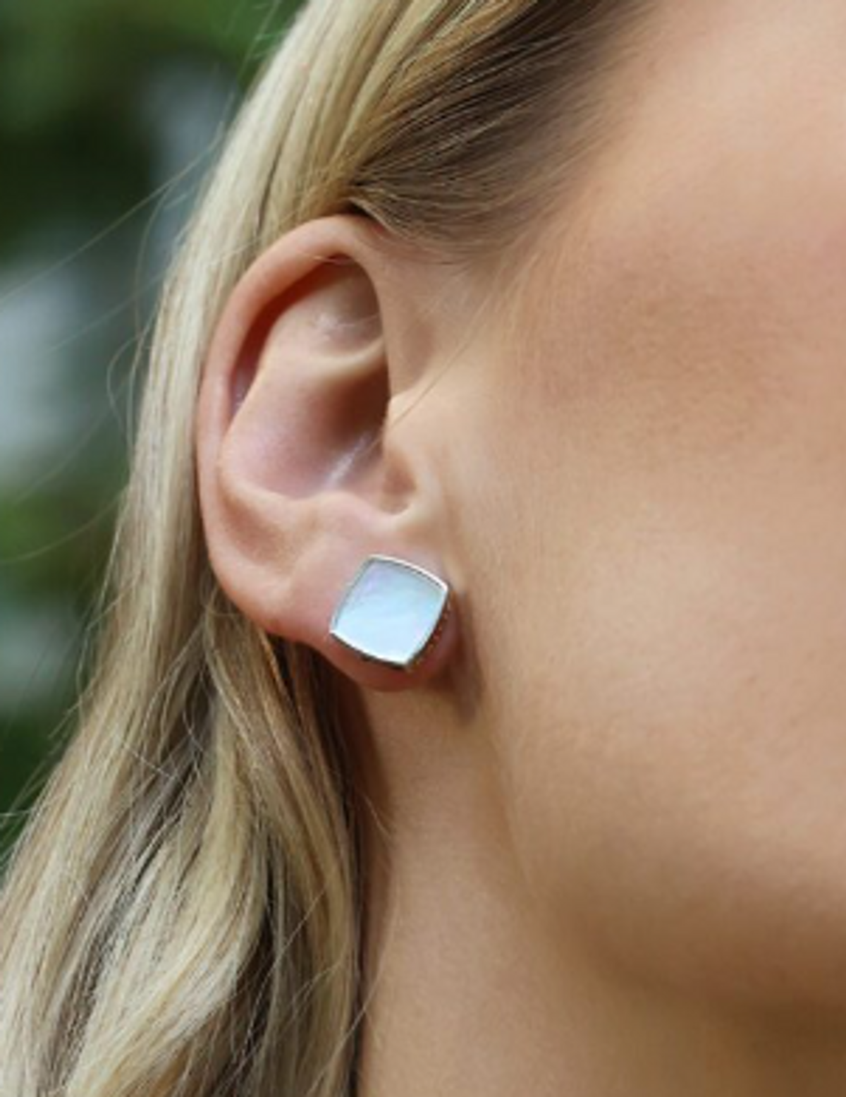 Kailis Mother of Pearl and Stirling Silver Studs - Hero image