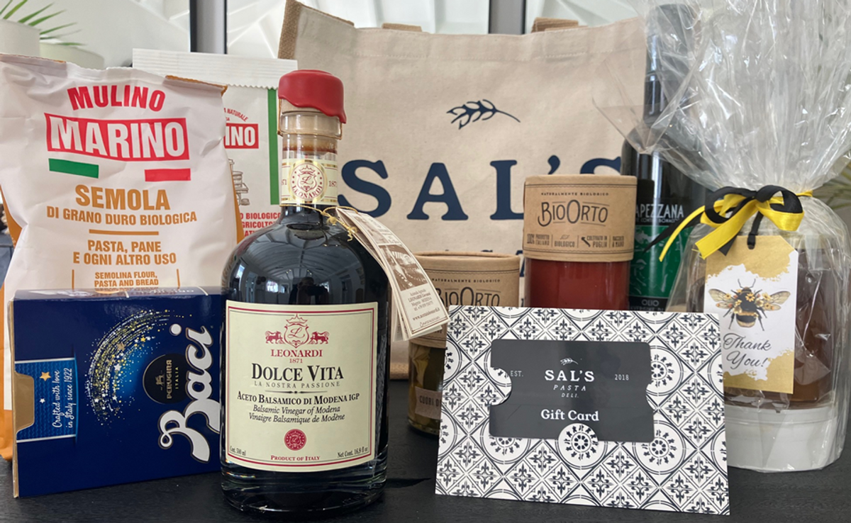 Sal’s Pasta Gift Bag and Instore Voucher - Hero image