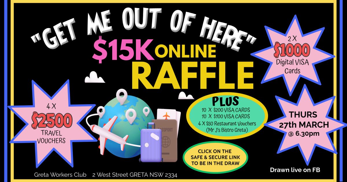 RaffleTix | GET ME OUT OF HERE! $15K Raffle
