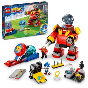 Sonic vs. Dr. Eggmans Death Egg Robot Lego - Hero Image