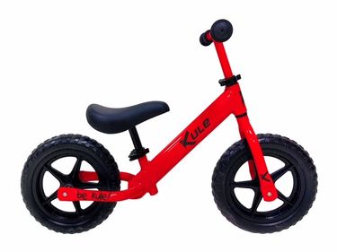 12in Red Kule Balance Bike + Helmet - Hero Image