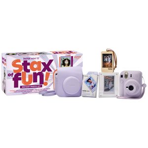 Fujifilm INSTAX Mini 12 Instant Camera Bundle Purple - Hero Image