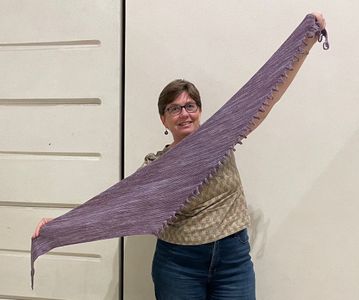Shawl - Made and Donated by Nicki Radford - Hero Image