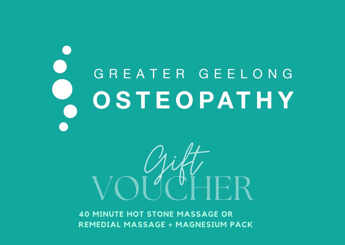 Greater Geelong Osteopathy Gift Pack - Image 1