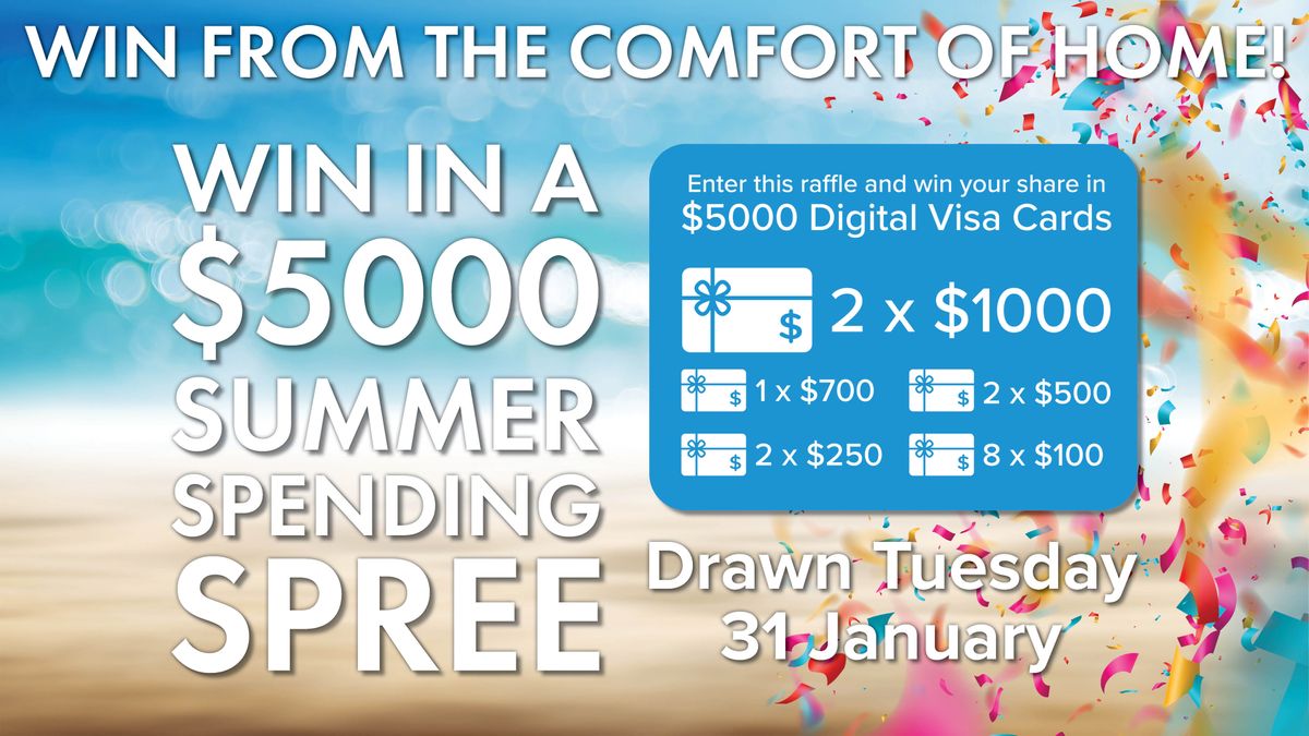 JANUARY 2023 5000 MEGA MONTHLY ONLINE RAFFLE