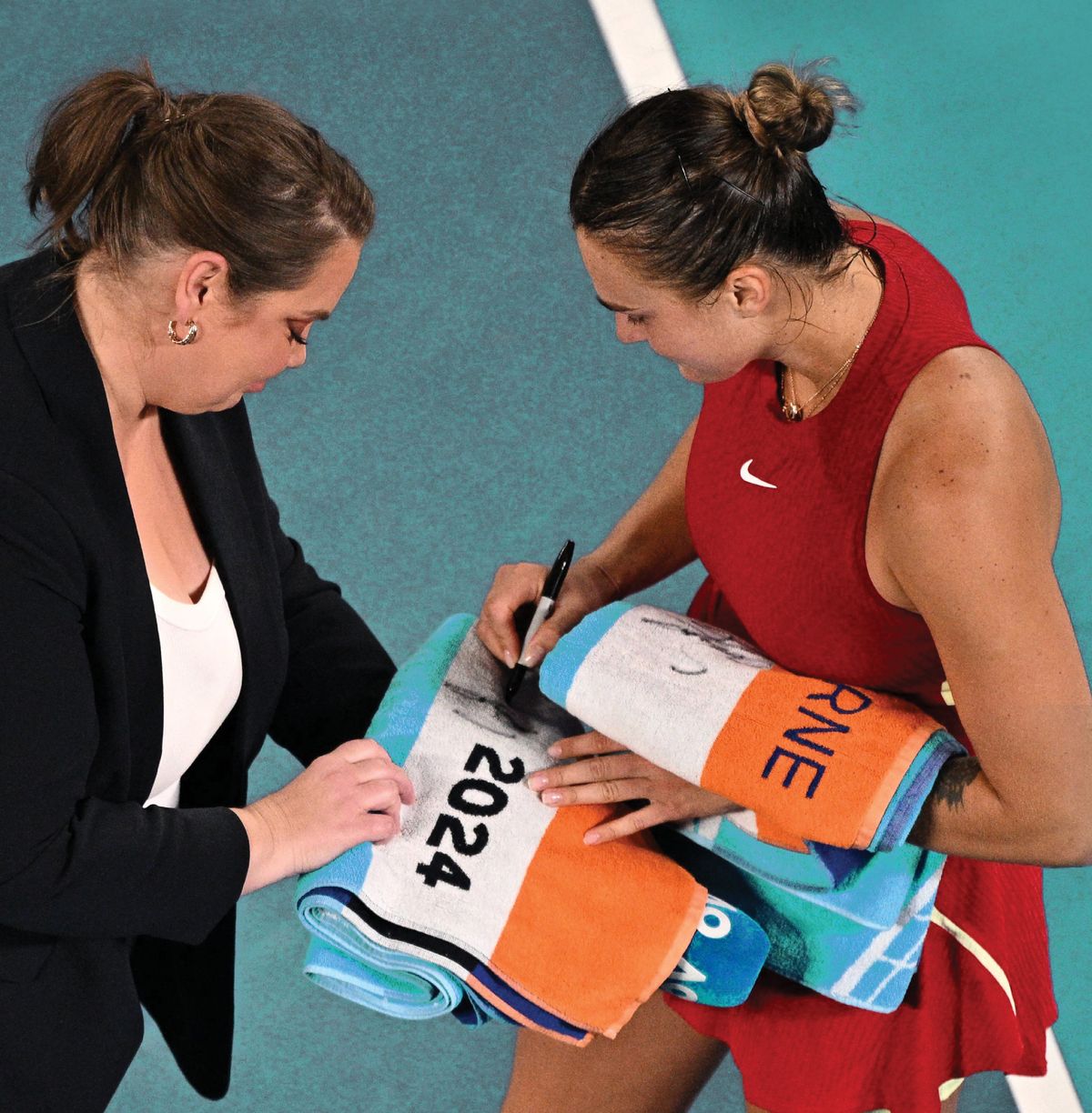 Signed Australian Open Towel - Hero image