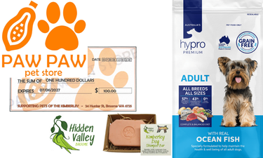 Paw Paw Pet Store and Hidden Valley Broome Prize Bundle - Hero Image