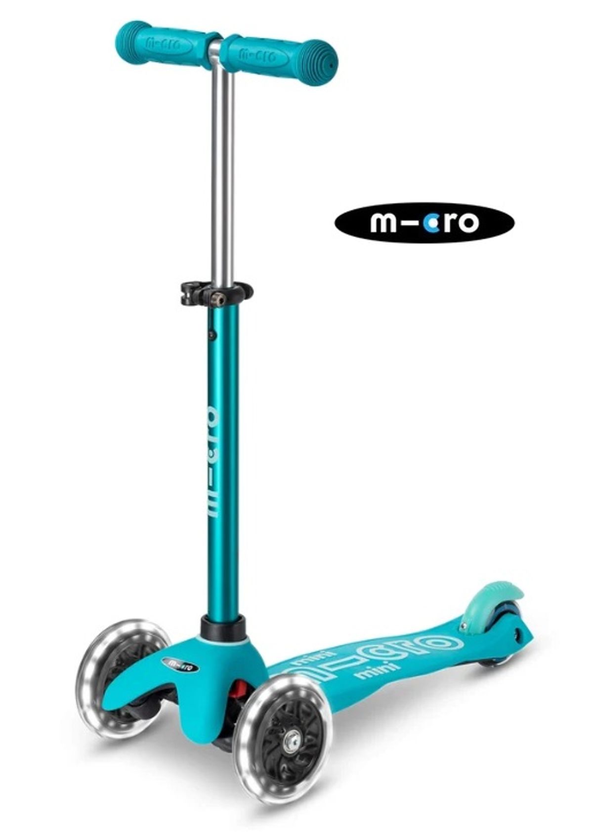 Mini Micro Deluxe LED 3 Wheel Scooter - Hero image