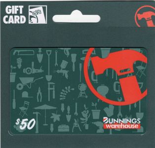 Bunnings Gift Card $50 - Hero Image