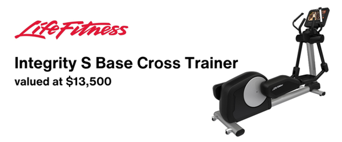 Life Fitness Cross Trainer - Hero image
