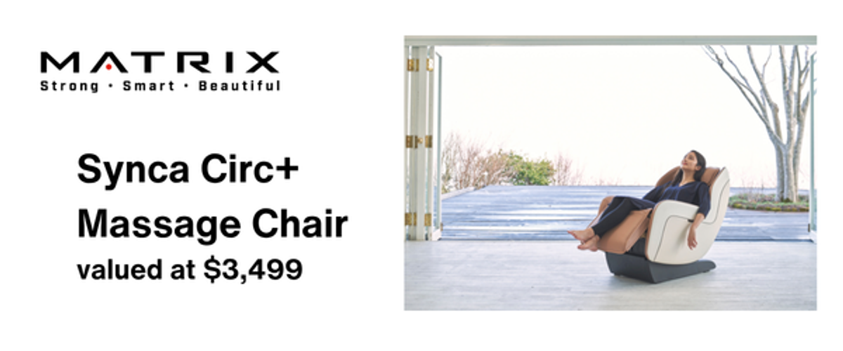 Synca Circ+ Massage Chair - Hero image