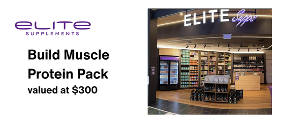 Elite Supps: Build Muscle Protein Pack - Hero image