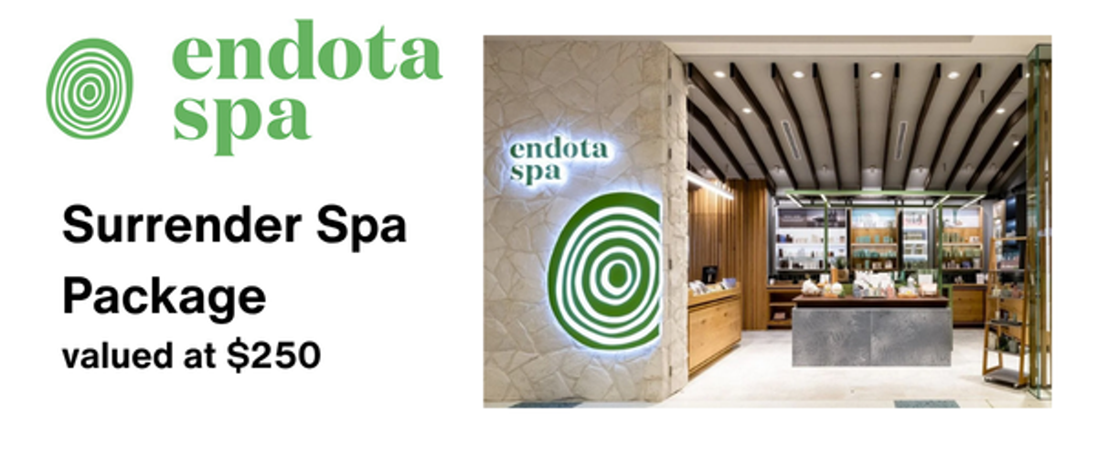 Endota Surrender Spa Package - Hero image