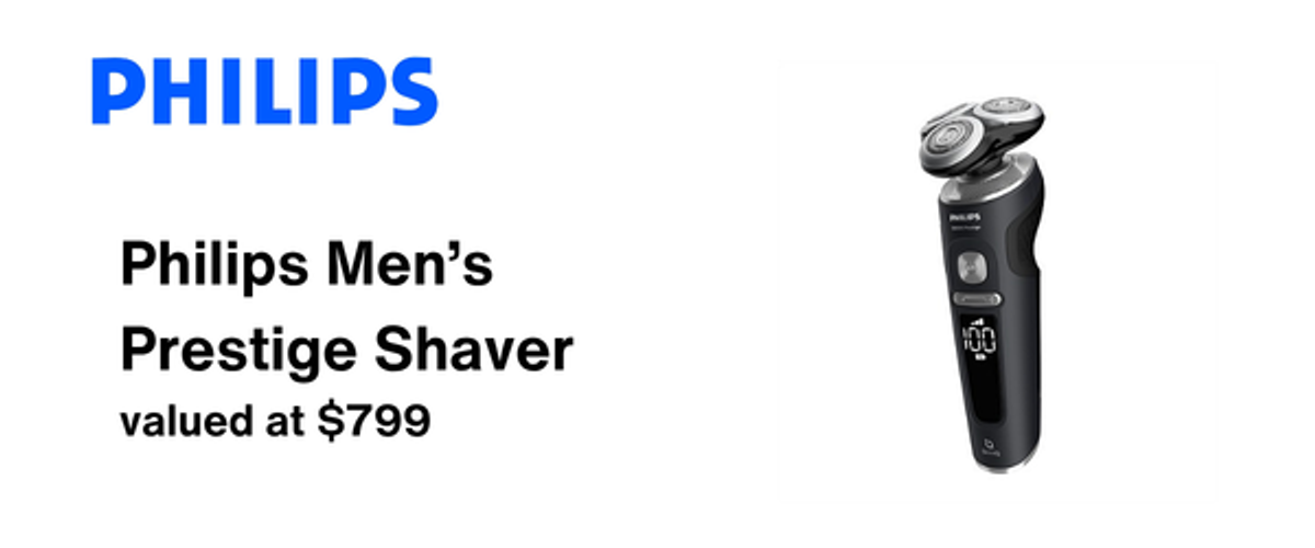 Philips Prestige Men's Shaver - Hero image