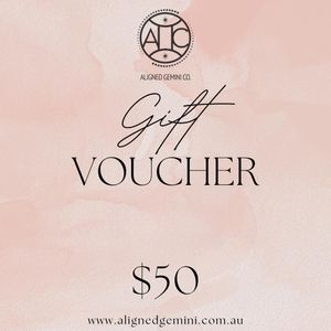 Aligned Gemini Co - Jewellery Voucher - Hero Image