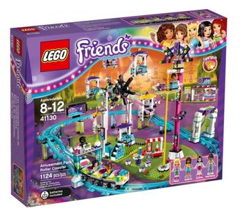 Lego Amusement Park Rollercoaster - Hero Image