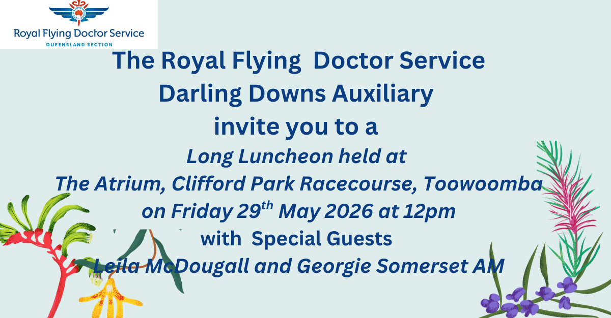 RaffleTix RFDS Darling Downs Long Luncheon 2026 RaffleTix RFDS Darling Downs Long Luncheon 2026