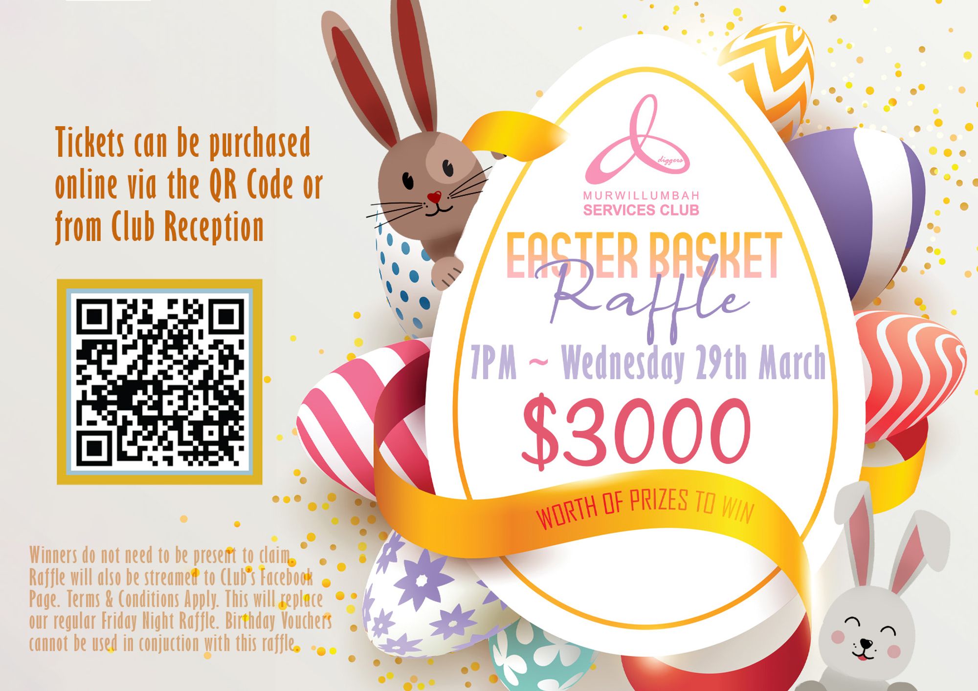 Giant Easter Basket Raffle