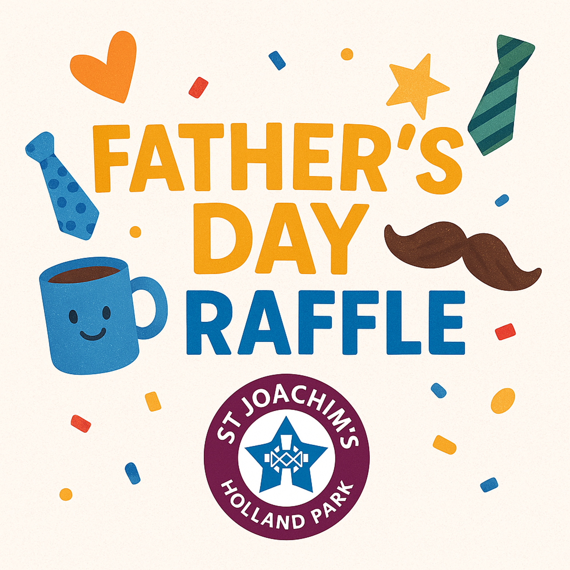 Father's Day Raffle Sign RaffleTix | St Joachim's Father's Day Raffle 2025