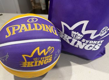 2026 Sydney Kings Signed Ball - Hero Image