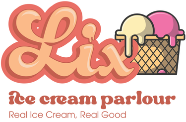 Lix Ice Cream Parlour - Morpeth - Logo