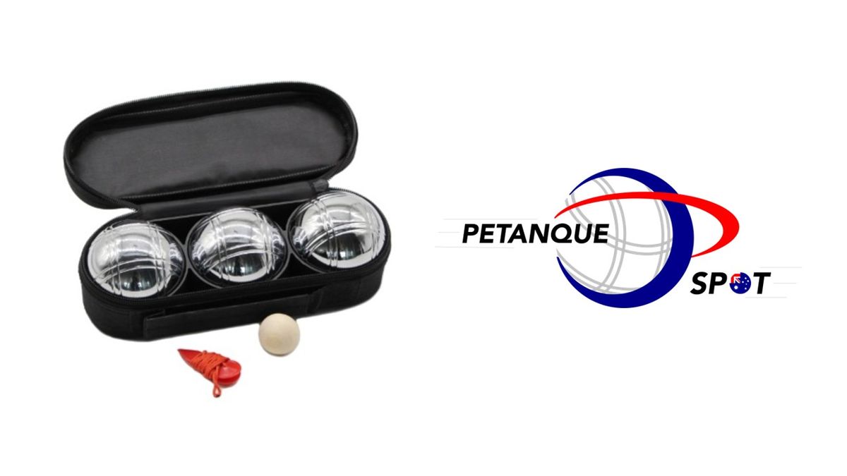Petanque Spot – 1 Set of 3 Steel Petanque Boules - Hero image