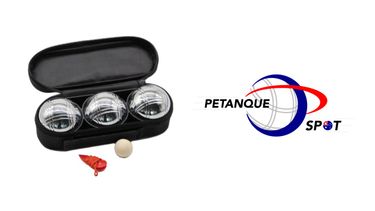 Petanque Spot – 1 Set of 3 Steel Petanque Boules - Hero Image