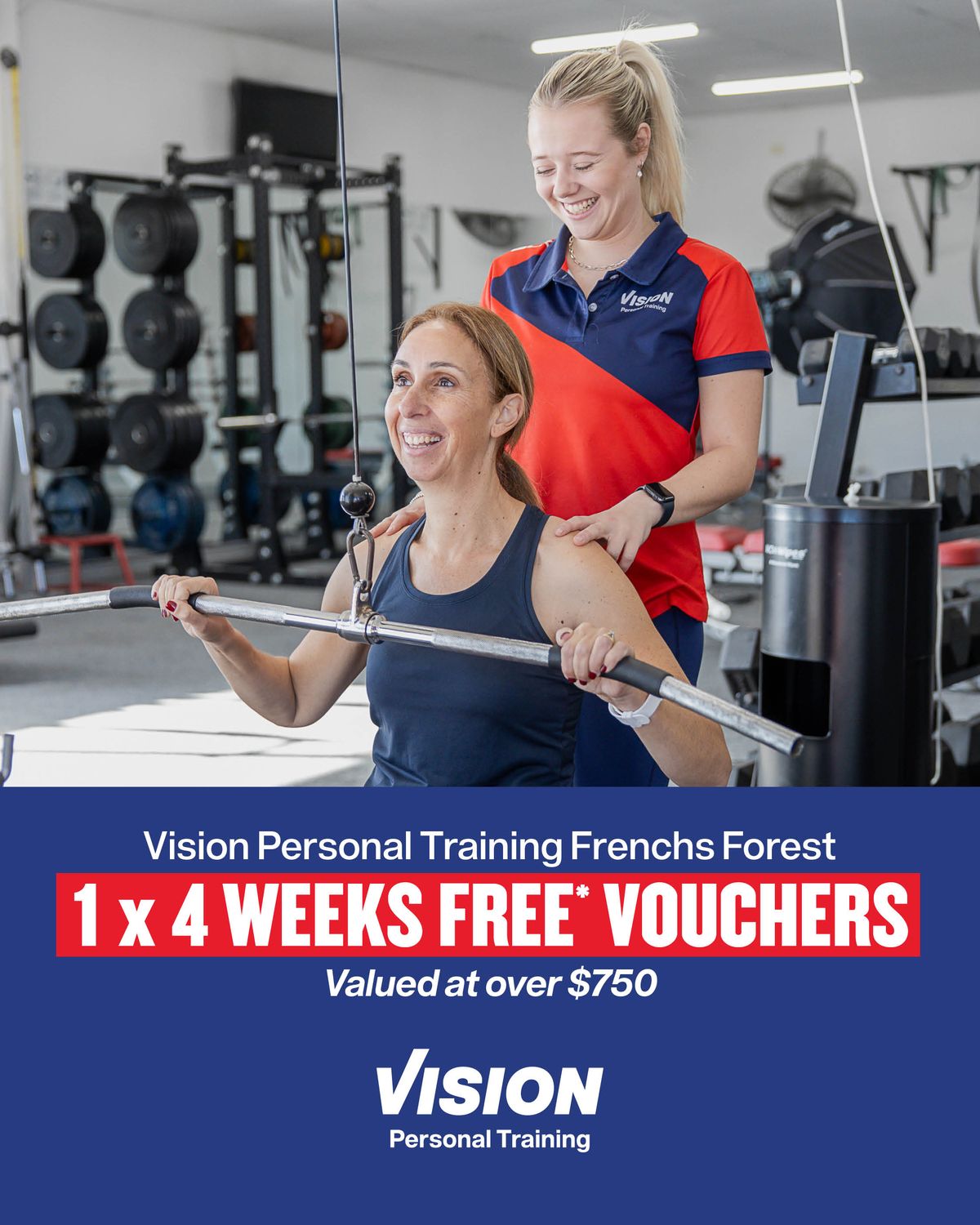 VISION Personal Training - 4 Week Personal Training Package - Hero image