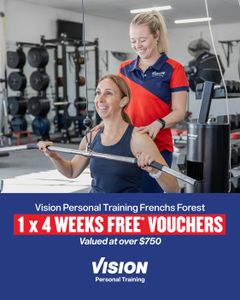 VISION Personal Training - 4 Week Personal Training Package - Hero Image