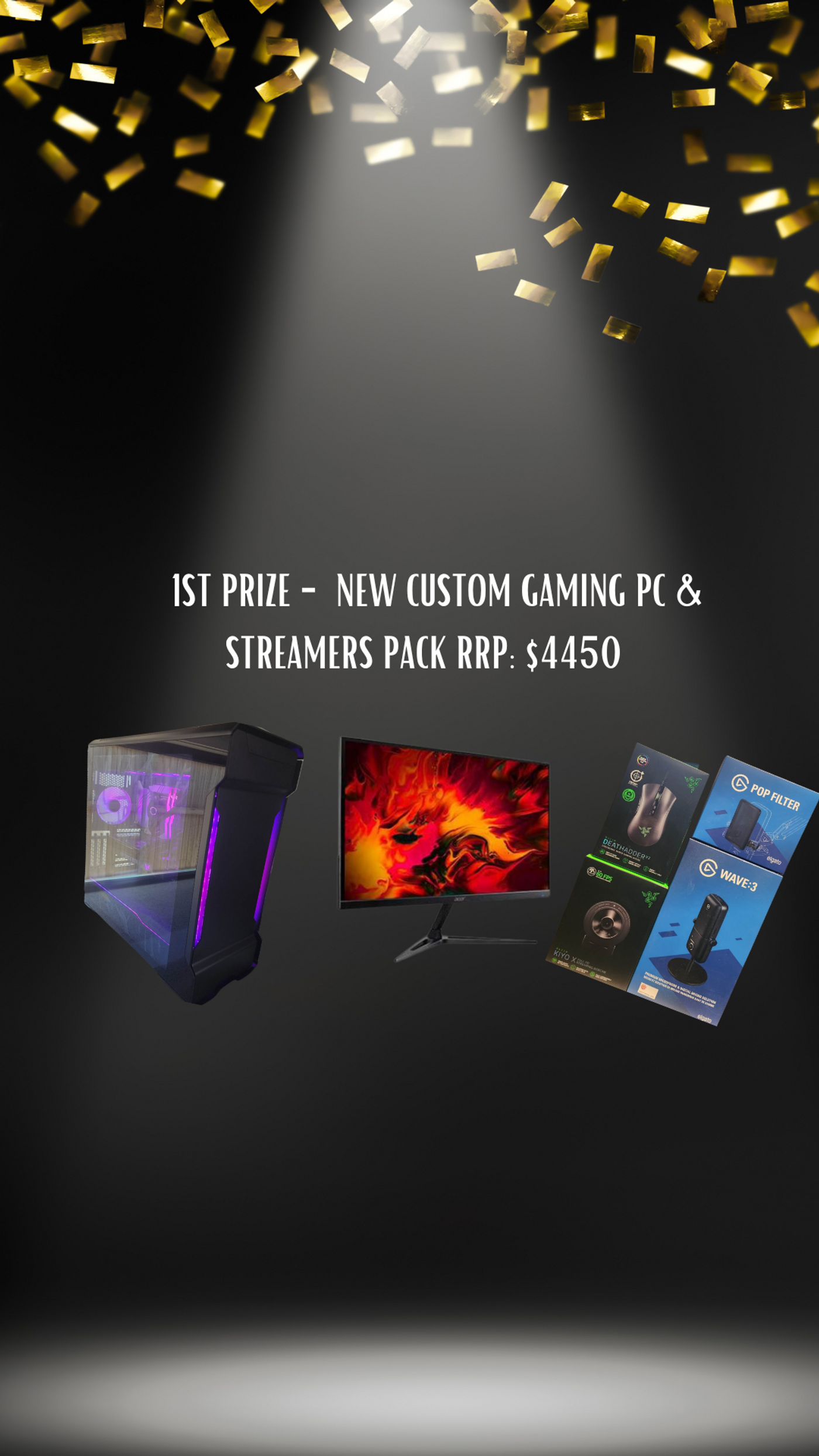 RaffleTix | New Custom Gaming PC - Supporting our Veterans & Families ...