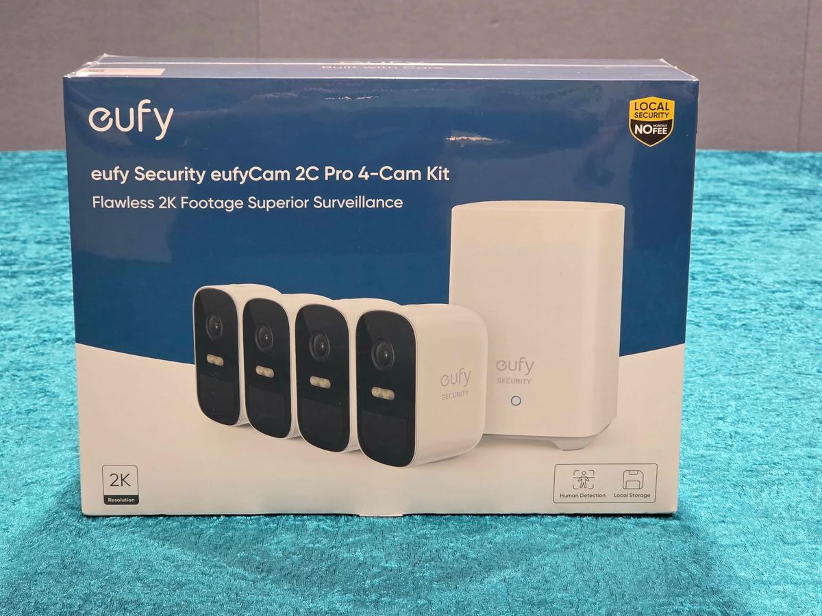 Eufy Security Pro 4-Cam Kit - Hero image