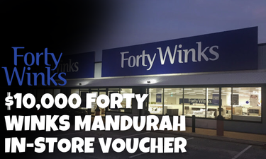 $10,000 Forty Winks Voucher - Hero Image
