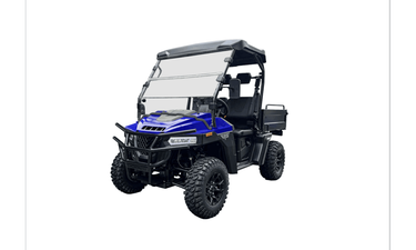 4x4 Single Cab Farmtrek FT100S in Cerulan Blue - Hero Image