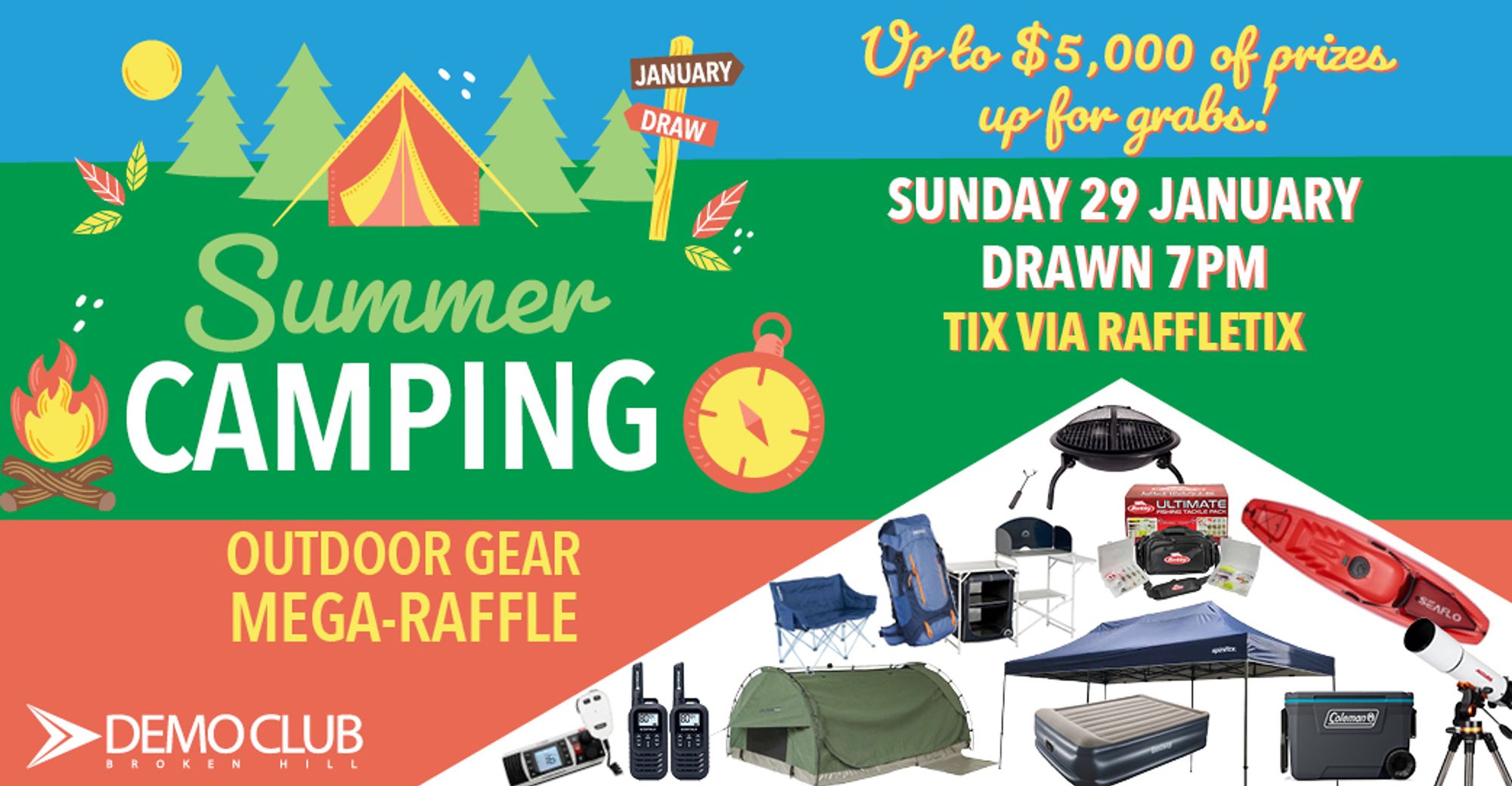 Summer Camping Raffle