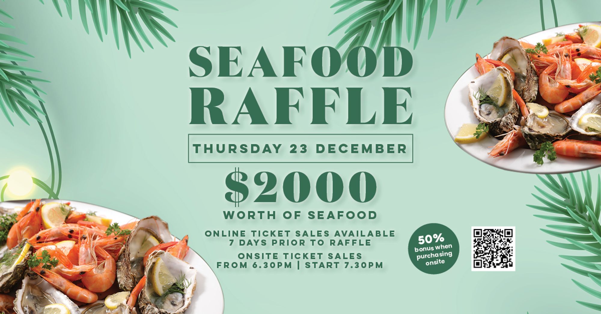 Seafood Raffe RaffleTix | Campbelltown RSL Seafood Raffle