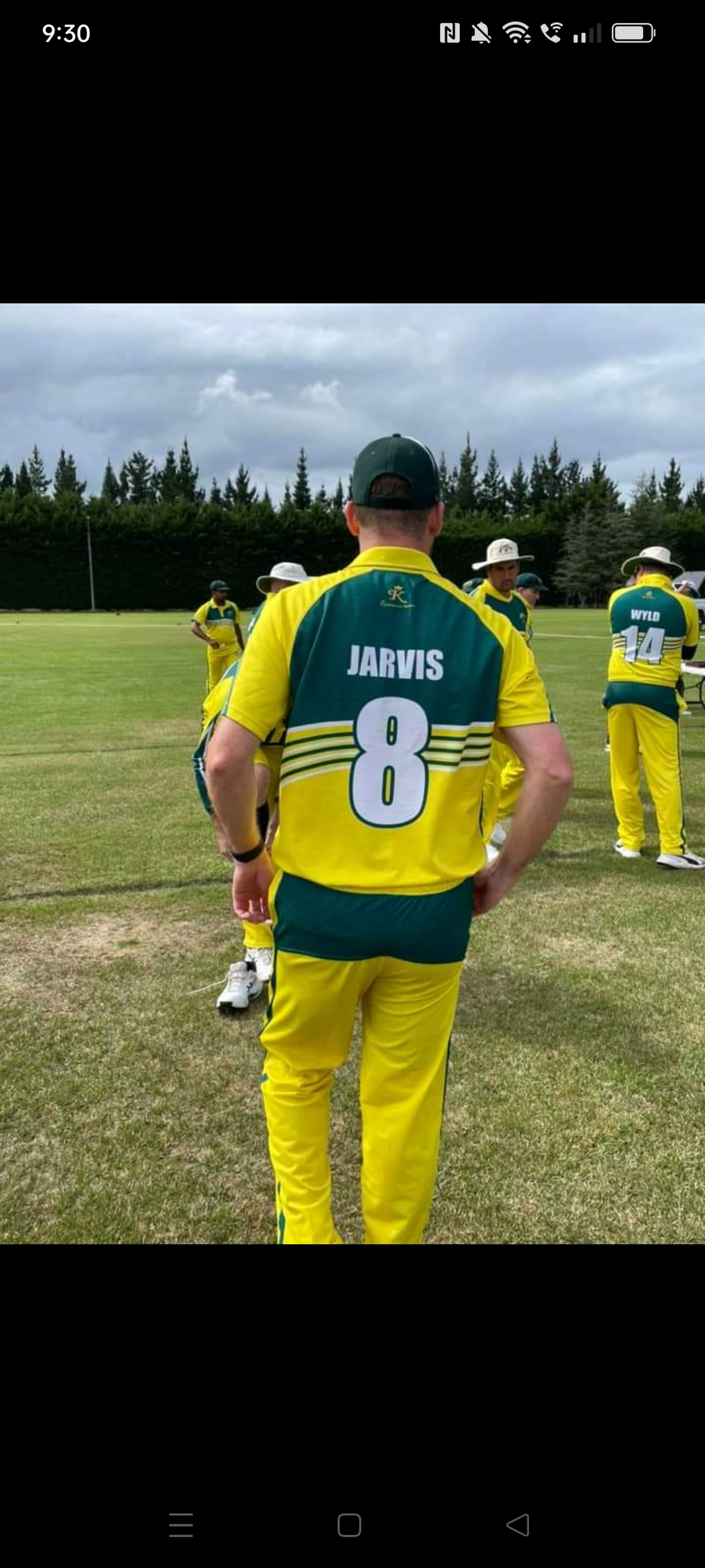 Scott Jarvis Australian over 40's World Cup fundraiser
