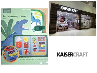 Kaisercraft Aspley Felt Sensory Book - Hero Image