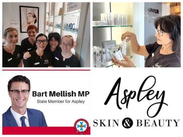 $100 Aspley Skin & Beauty voucher from Bart Mellish MP - Hero Image