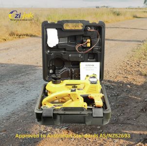 Ezi-Jak 3T 12V Electric Hydraulic Jack & Air Compressor - Hero Image