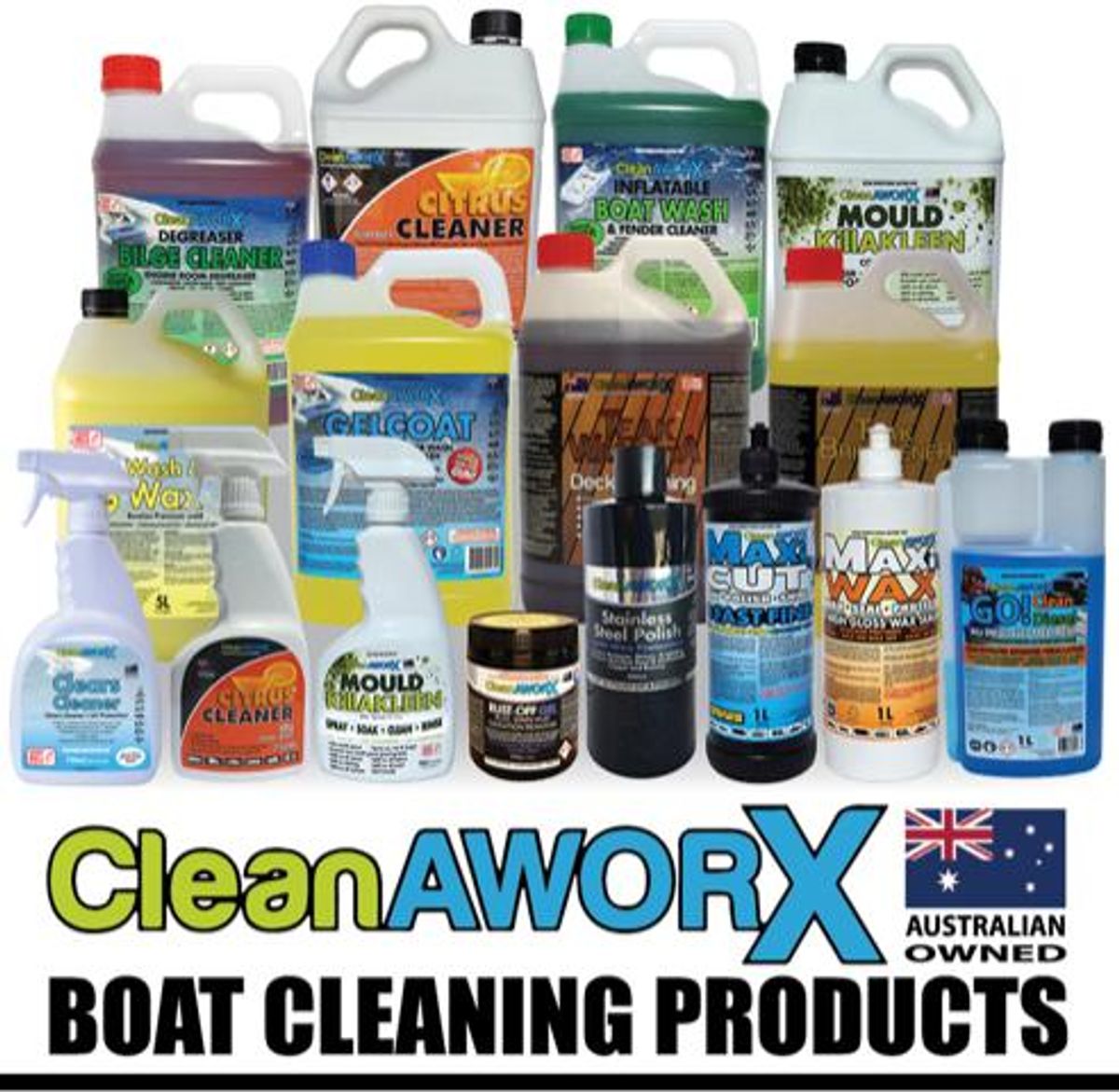 CleanAWORX Boat Care Pack - Hero image