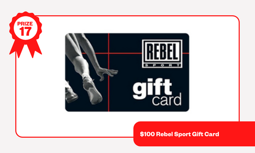 $100 Rebel Sport Gift Card - Image 1