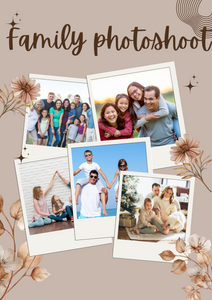Family Photography Session and Frame - Hero Image