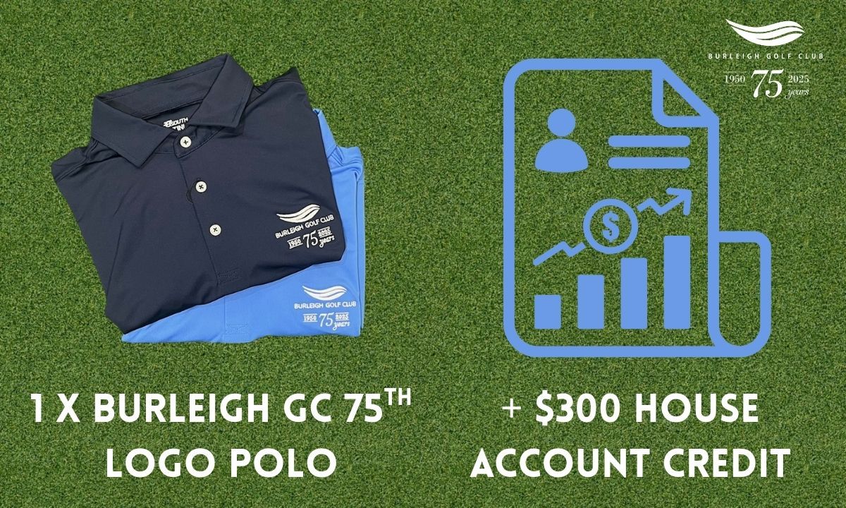 75th Anniversary Polo Shirt + $300 House Account - Hero image