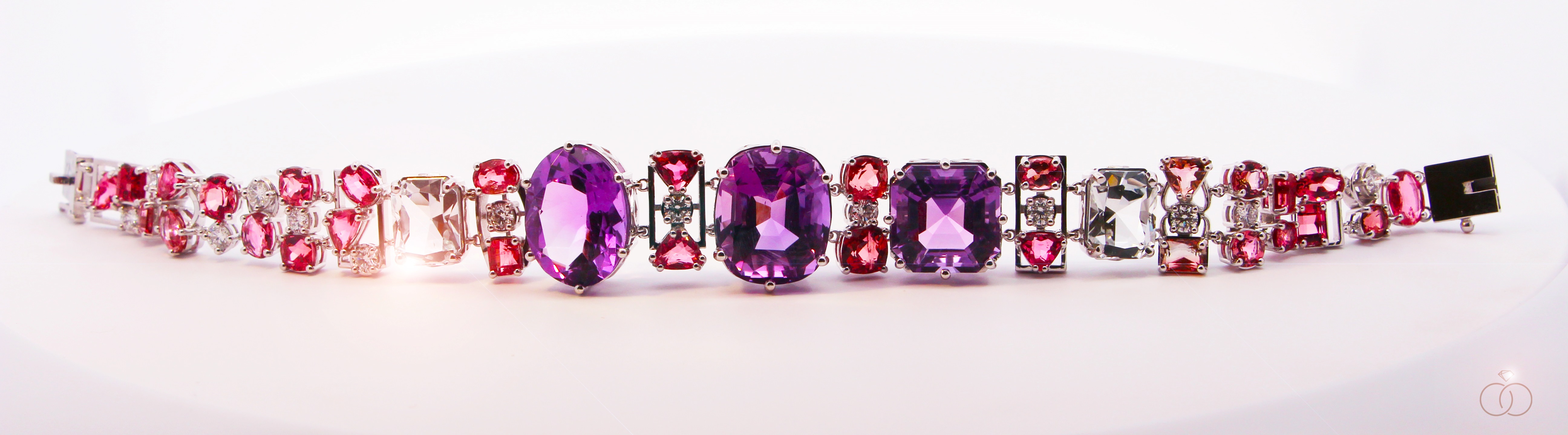 Custom designed Kristy-Elle Heirloom Bracelet by Priest Jewellers - Image 1