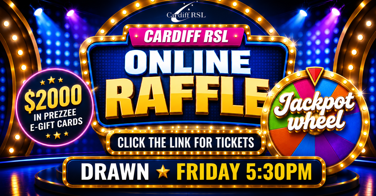 RaffleTix | Cardiff RSL Online Raffle #253 + $100 Jackpot