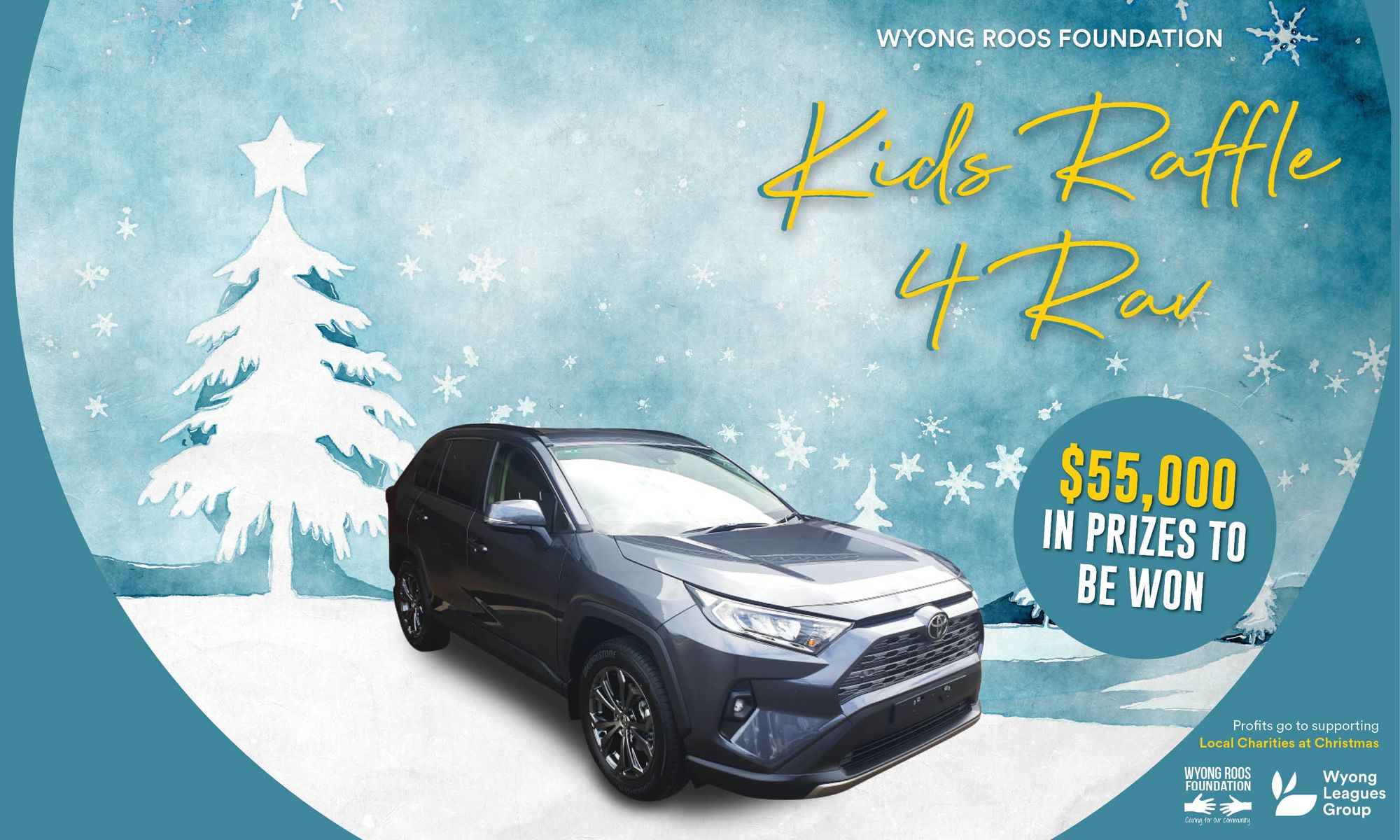 WYONG ROOS FOUNDATION - KIDS RAFFLE 4 RAV 04.12.2022