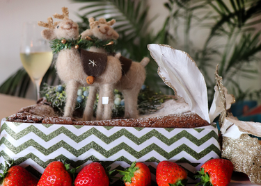 Divinely Delicious Christmas Cake - Hero Image