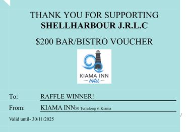 Kiama Inn Bistro voucher - Hero Image